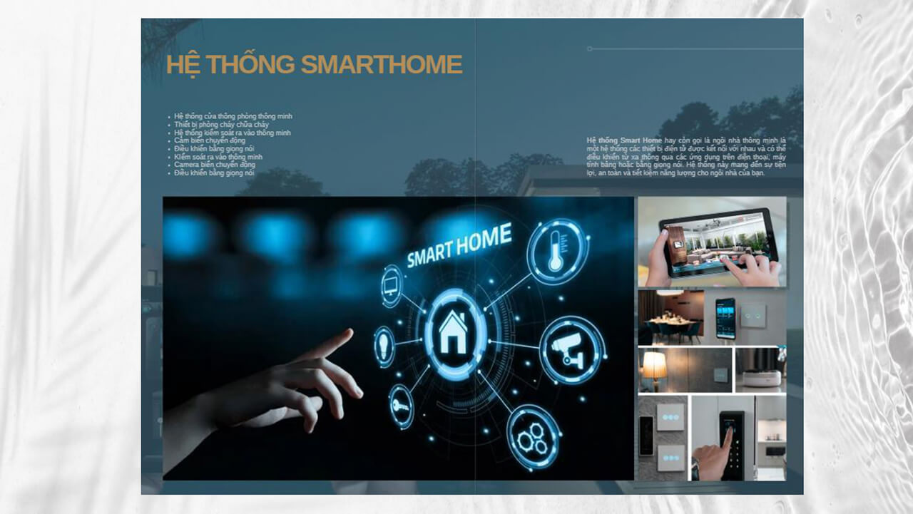 Layout, Nội Thất & Giá Bán Căn Hộ 3 Phòng Ngủ Sunshine Vũng Tàu 5 he thong thong minh