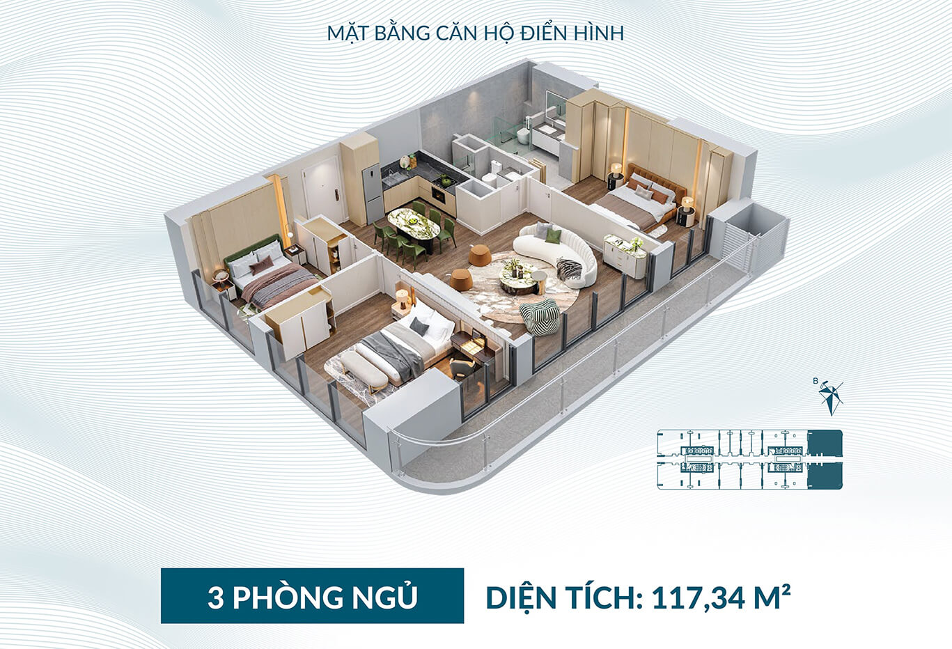 Gia can ho sunshine vung tau 3 PN