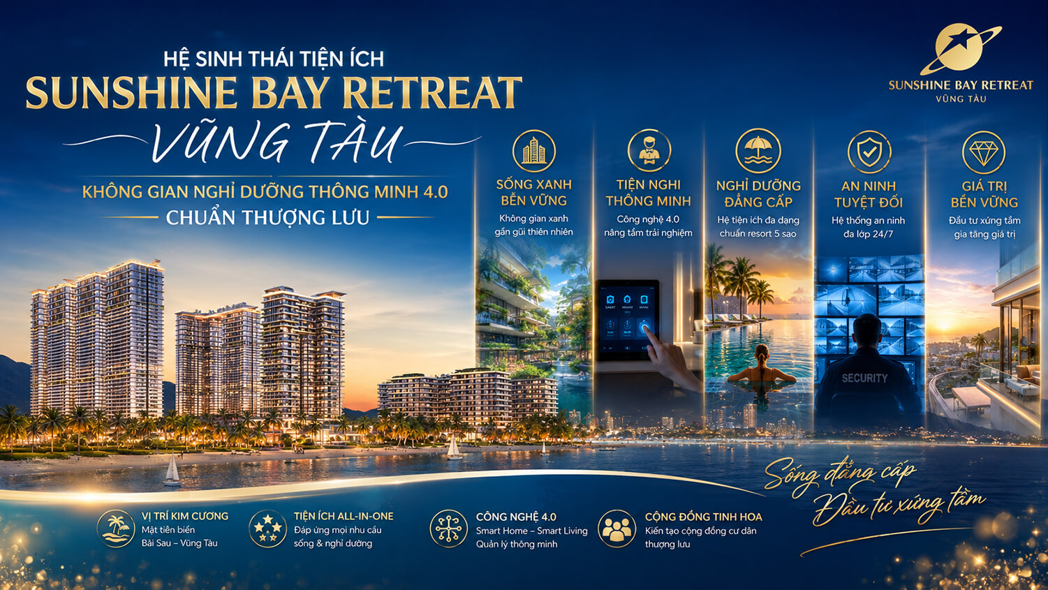 tiện ích sunshine bay retreat vũng tàu